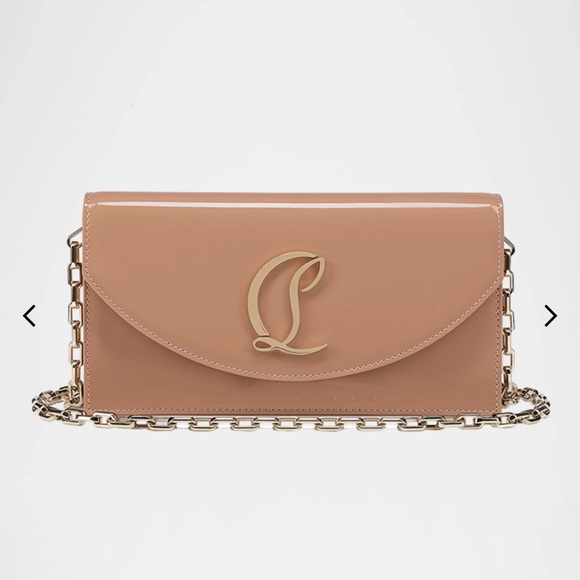 Christian Louboutin Handbags - Christian Louboutin Loubi54 Flap Patent Leather Clutch Bag
